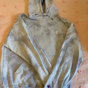 Champion sweater! Was originally white and was tie-dyed